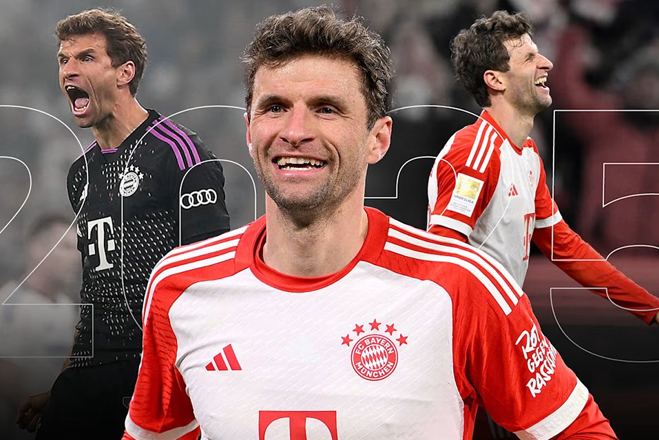 Thomas Müller Extends Bayern Munich Contract Until 2025 